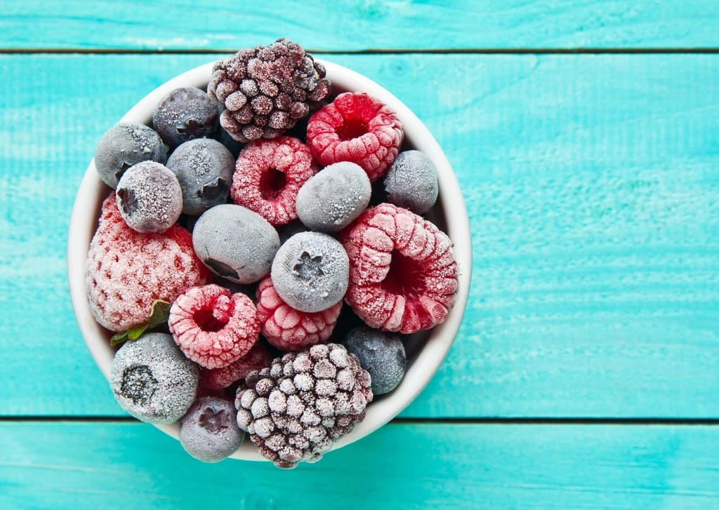 frozen food berries