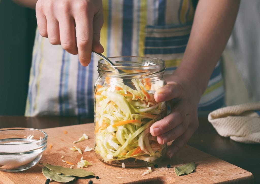 pickled vegetables for probiotics