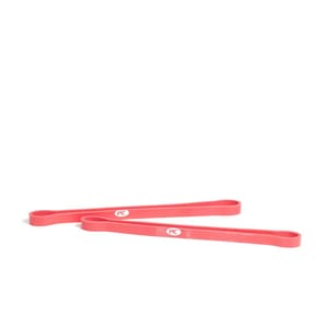 Resistance Band 12 Inch Pair Red 12mm Wide