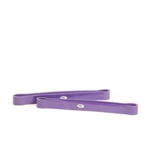 Resistance Band 12 Inch Pair Purple 25mm Wide