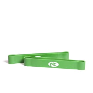 Resistance Band 12 Inch Pair Green 40mm Wide