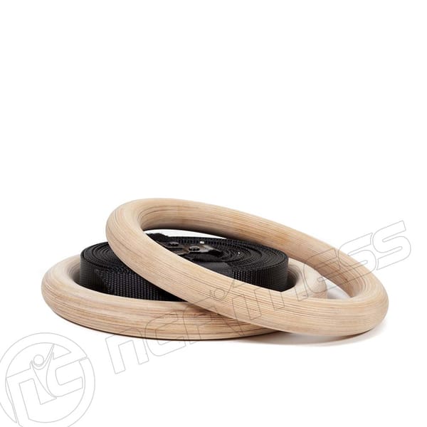 Gymnastics Rings - Timber - Premium
