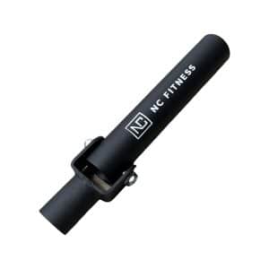 Black landmine core trainer attachment for barbell training