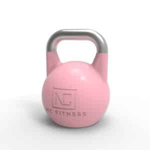 Pink 4Kg Pink Pro Grade Competition Kettlebell