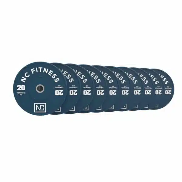 Bumper Plates 20kg x 10 (200kg Total) - Colour Bumper Plates