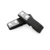 Dead Lift Wrist Support Straps in Black with black and white NC logo