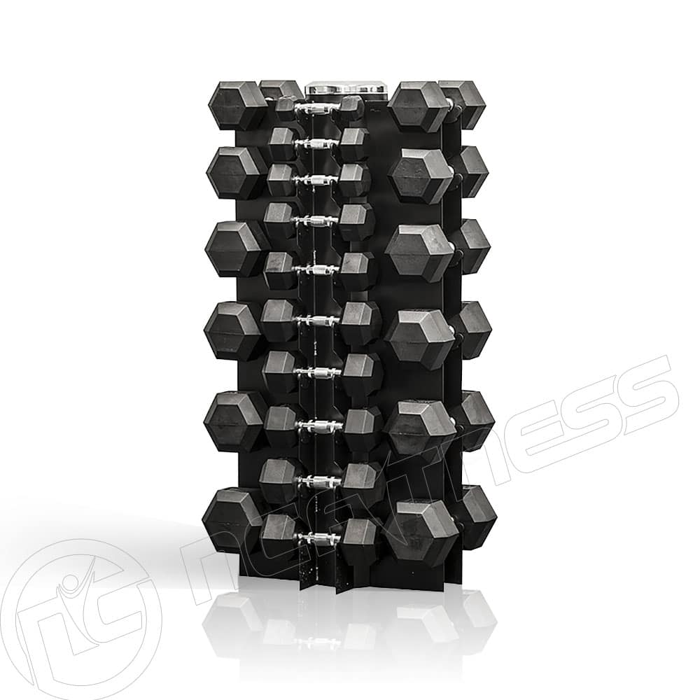 rubber hex dumbbell 1 25kg set including stand rubber hex dumbbell 1 25kg set including stand