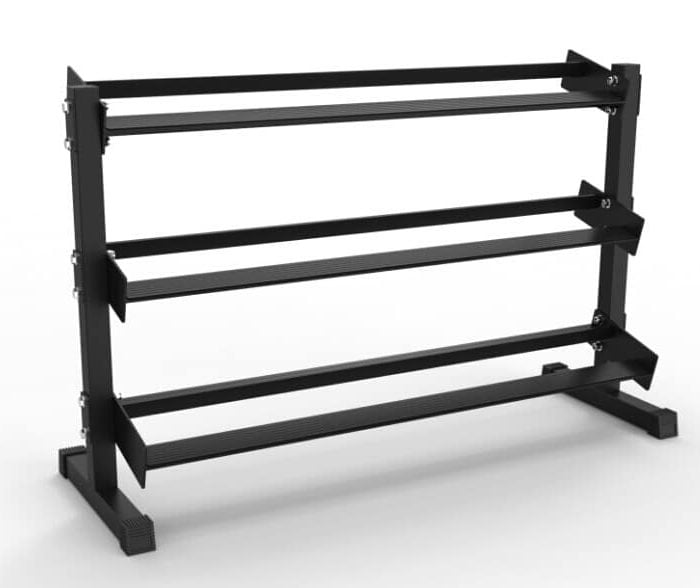 3 Tier Dumbbell Rack Dumbbell Storage NC Fitness 3 Tier Dumbbell Rack