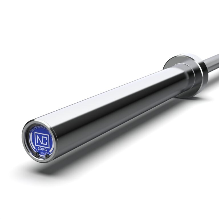 Olympic Barbell Bright Hard Chrome 20kg Olympic Barbells NC Fitness 8 Olympic Barbell Bright Hard Chrome