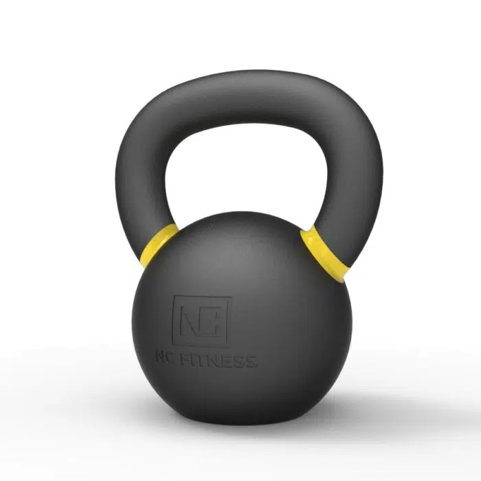Cast Iron Kettlebell 14kg Powder Coat Kettlebells NC Fitness Cast Iron Kettlebell 14kg