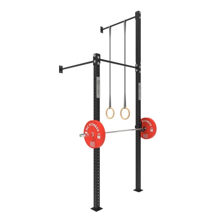 H-Series WM 02 Wall Mounted Weight Rig H-Series Racks Wall Mount NC Fitness H-Series WM 02 Wall Mounted Weight Rig