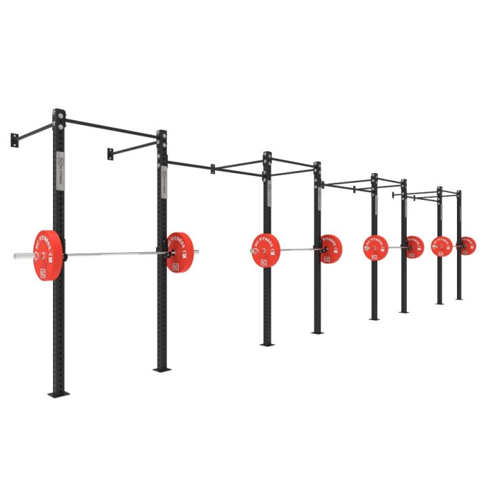 H-Series Wall Mount Gym Rig 06 H-Series Racks Wall Mount NC Fitness Wall Mounted Gym Equipment Rig