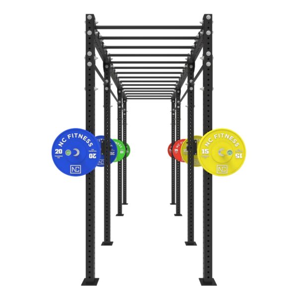 H-Series Free Standing Gym Rig with monkey bars