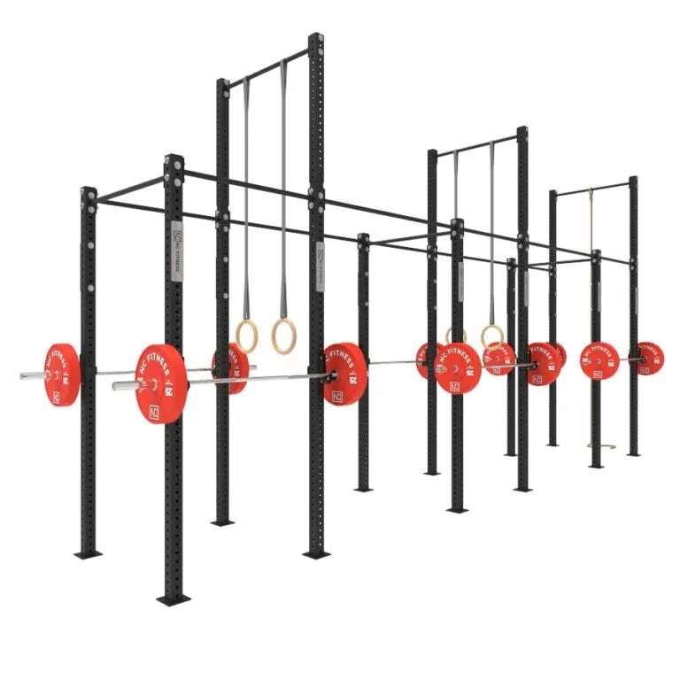 H-Series FS 10 Free Standing Rig H-Series Rack Free Standing NC Fitness H-Series FS 10 Free Standing Rig