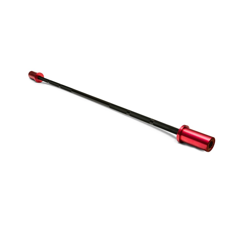 Olympic Childrens Training Bar 3kg With Red Sleeves