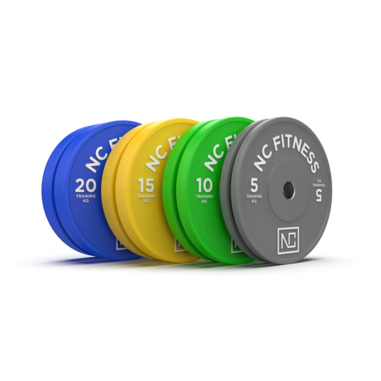 Bumper Plate Coloured Set – 100KG Colour Bumper Plates NC Fitness 8 Bumper Plate Coloured Set - 100KG