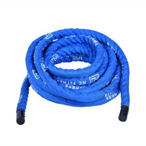 blue battle rope 15m long