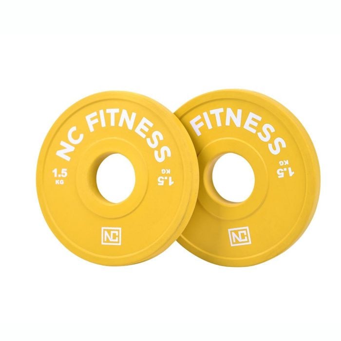 Fractional Weight Plates 1.5kg Pair Fractional Change Plates NC Fitness Fractional Weight Plates 1.5kg Pair