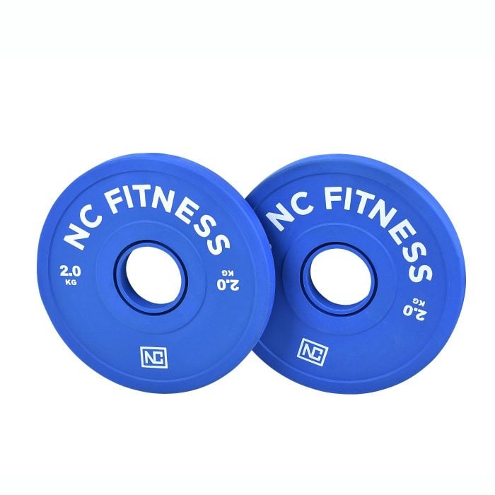 Fractional Weight Plates 2kg Pair Fractional Change Plates NC Fitness Fractional Weight Plates 2kg Pair