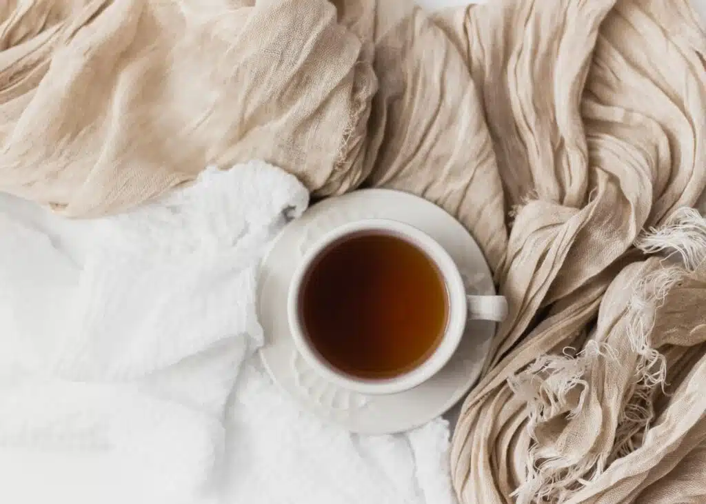 a hot cuppa