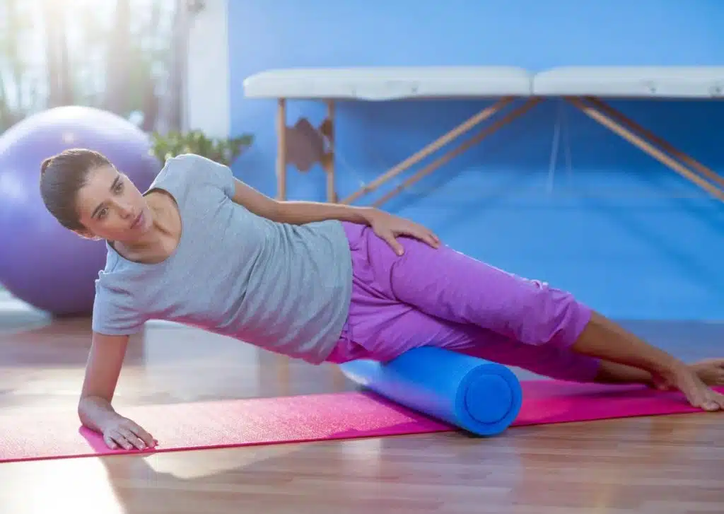 foam rolling recovery exercise