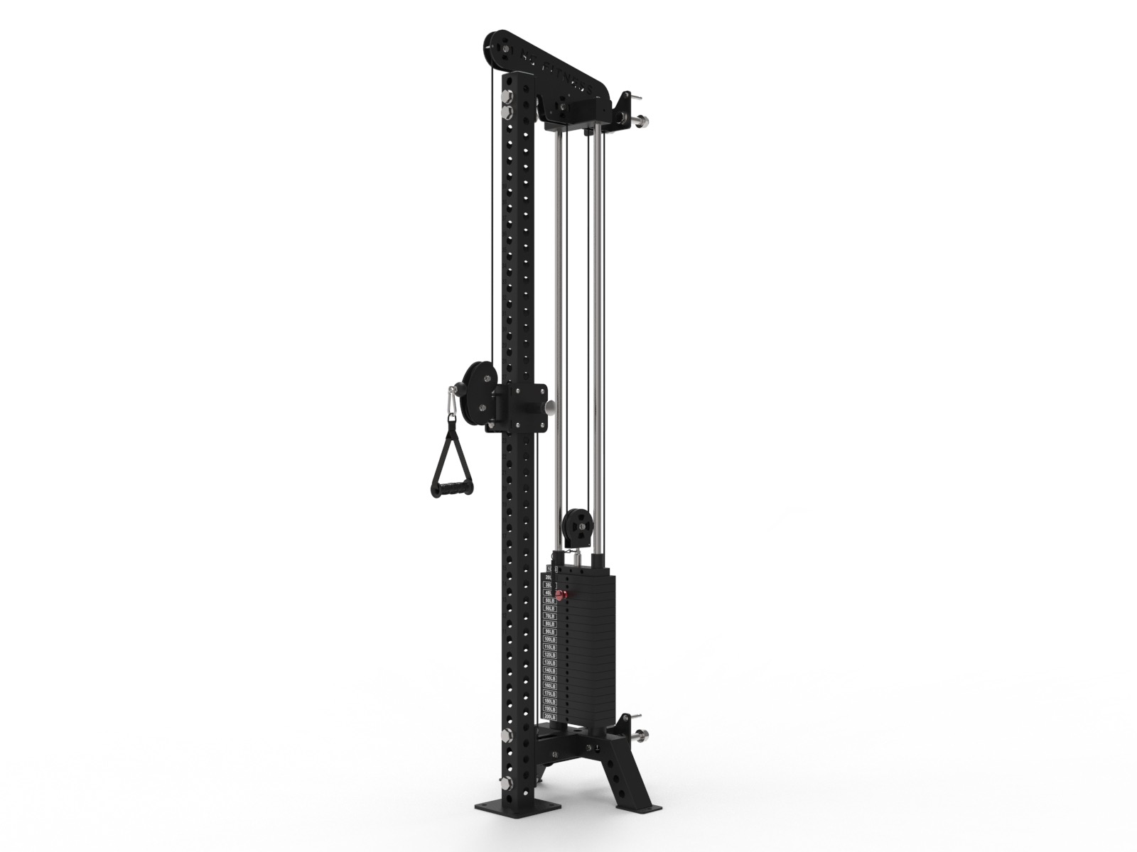 Single station top cable machine