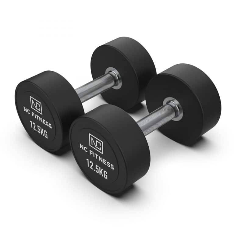 PU Dumbbells Pair 12.5kg Commercial PU Dumbbells NC Fitness dumbbells Melbourne