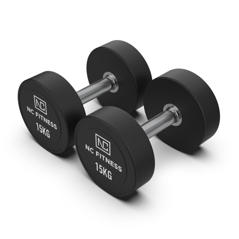 PU Dumbbells Pair 15KG Commercial PU Dumbbells NC Fitness PU Dumbbells Pair