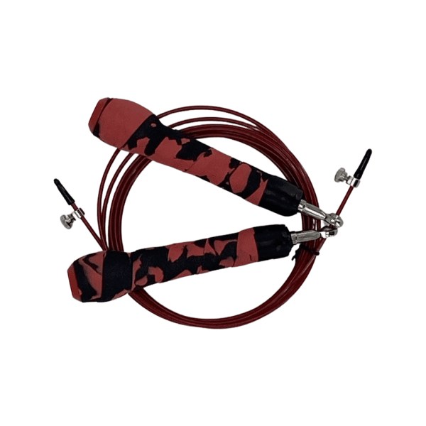 Speed Skipping Rope in Camo Red