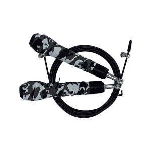 Speed Skipping Rope in White Camo