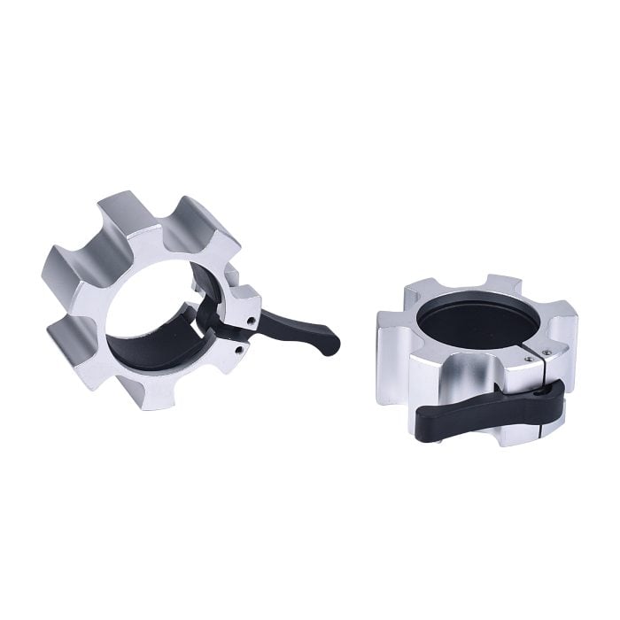 Aluminium Olympic Collars Pair Olympic Bars & Bumper Weight Plates NC Fitness Aluminium Olympic Collars Pair