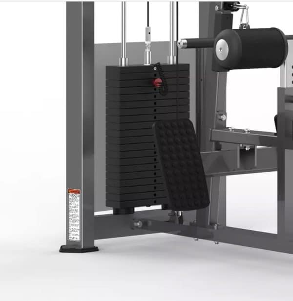 F6 Dual Series Lat Pull and Seated Row Machine Weights