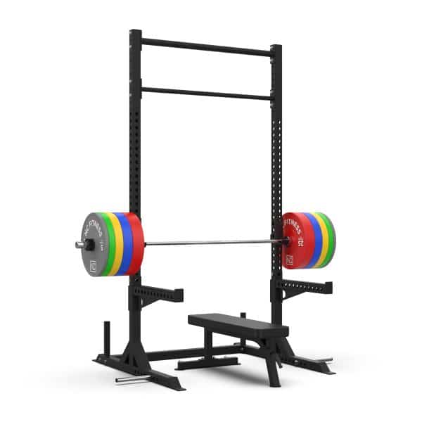 Barbell and weight set with rack