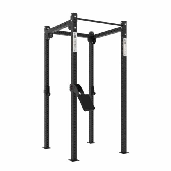 NC Fitness H-Series chest pad attachment shown mounted to free standing rig