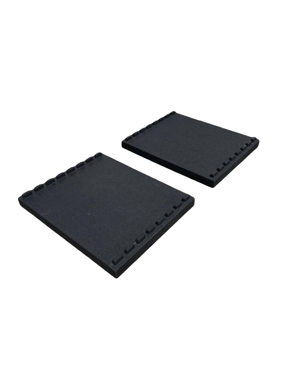 Stackable Rubber Deadlift Blocks - Pair