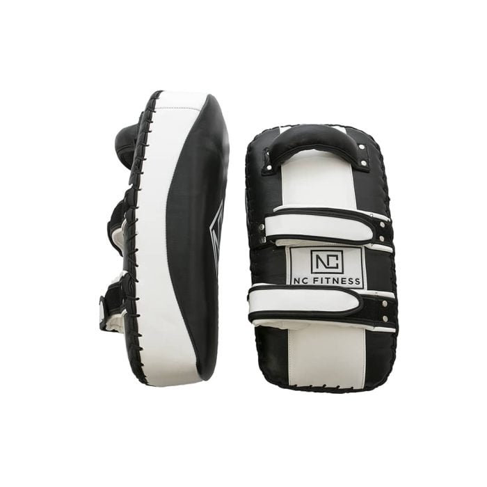 Thai Pads Leather White/Black NC - Pair