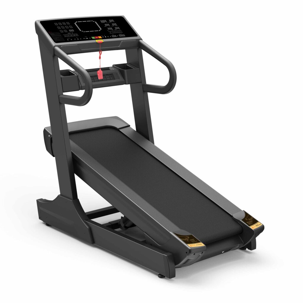APXMAX Summit Commercial Treadmill on incline