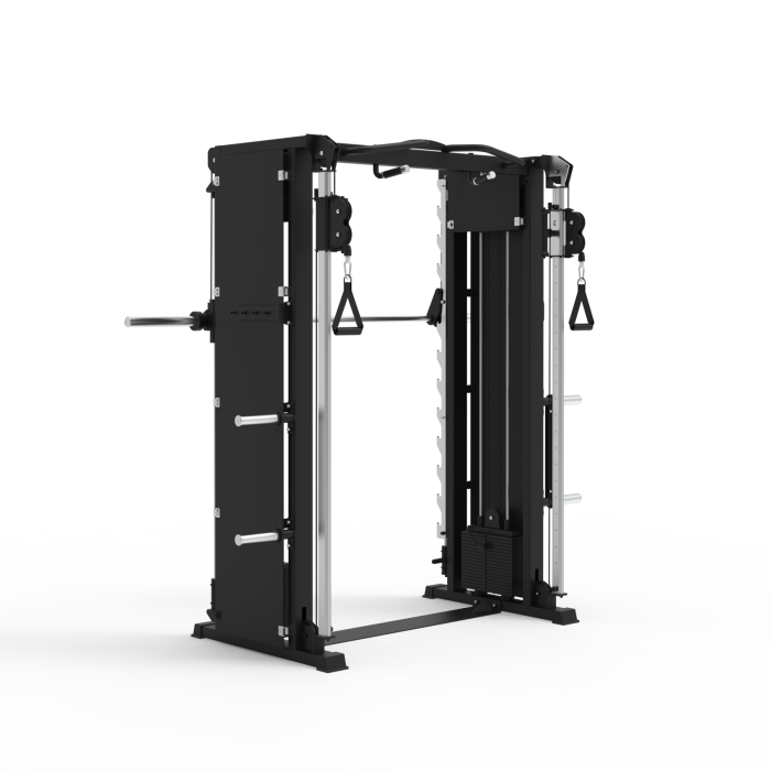 6 Series Smith and Functional Trainer Combo Multi Machines NC Fitness 6 Series Smith and functional trainer combo machine