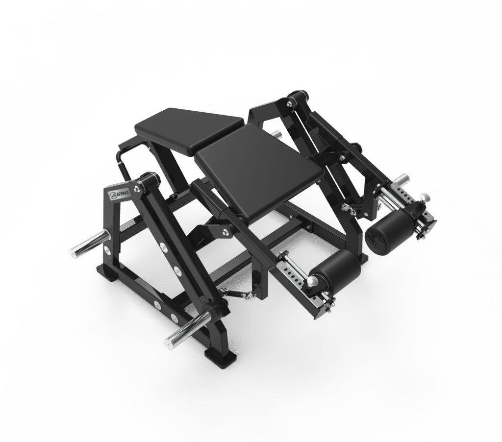 8-Series Plate Loaded Iso-lateral Prone Leg Curl
