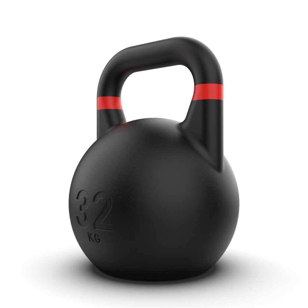Pro Grade Black Competition Kettlebell - 32kg - Image 4