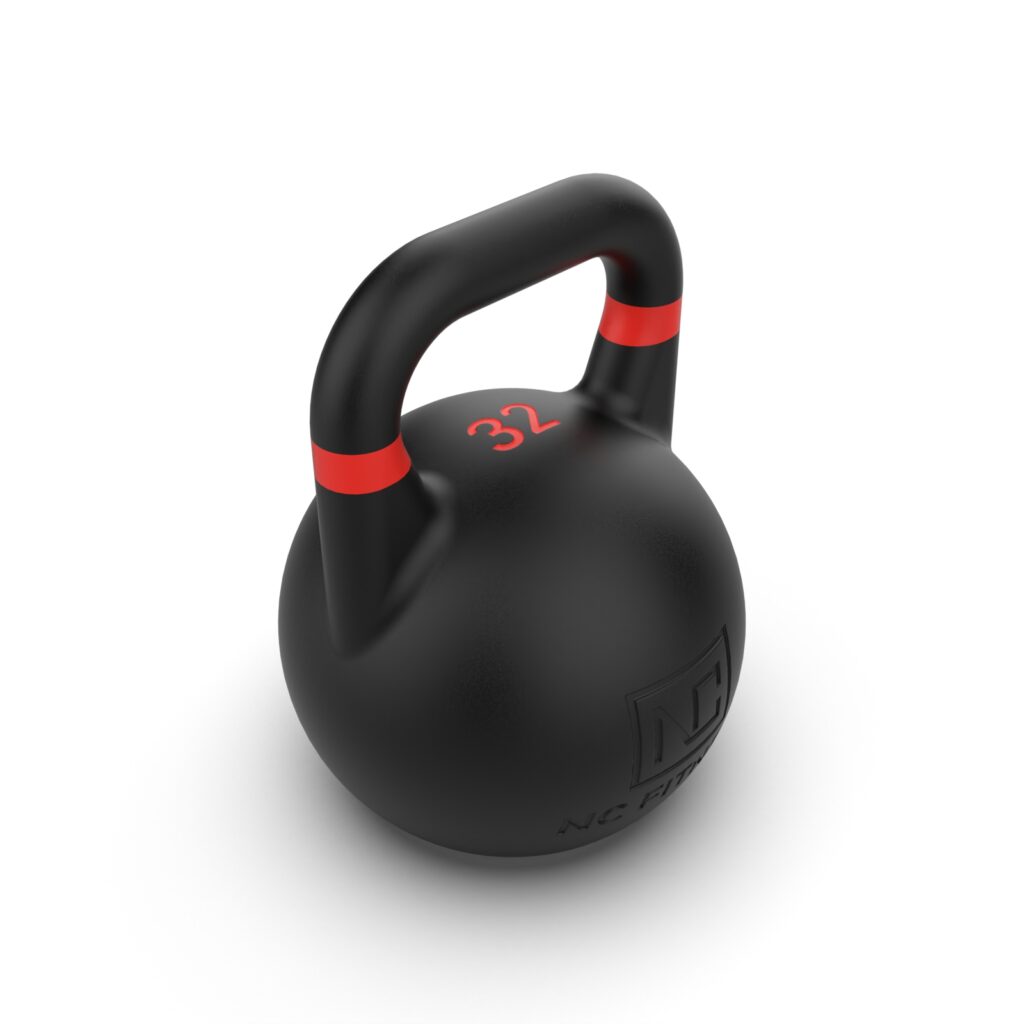 Pro Grade Black Competition Kettlebell - 32kg - Image 3