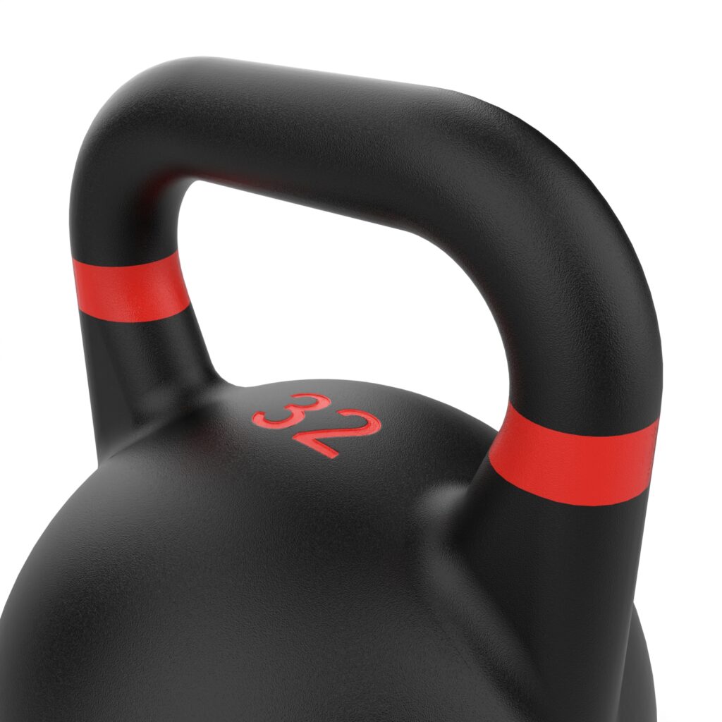 Pro Grade Black Competition Kettlebell - 32kg - Image 2