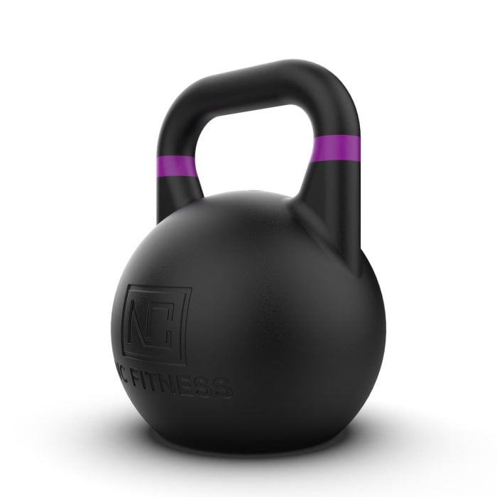 Pro Grade Black Competition Kettlebell – 20kg Pro Grade Black Kettlebells NC Fitness Black Kettlebell 20KG