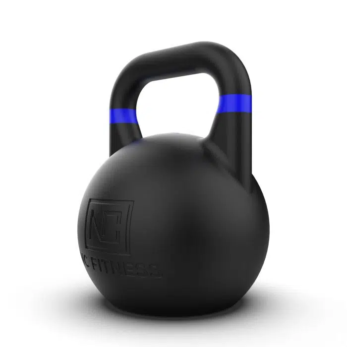 Pro Grade Black Competition Kettlebell – 12kg Pro Grade Black Kettlebells NC Fitness Pro Grade Black Competition Kettlebell - 12kg
