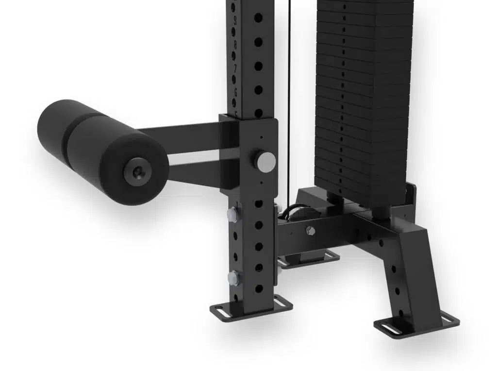 H-Series Single Pulley Machine - Includes Footplate and Kneepad Attachment - Image 7