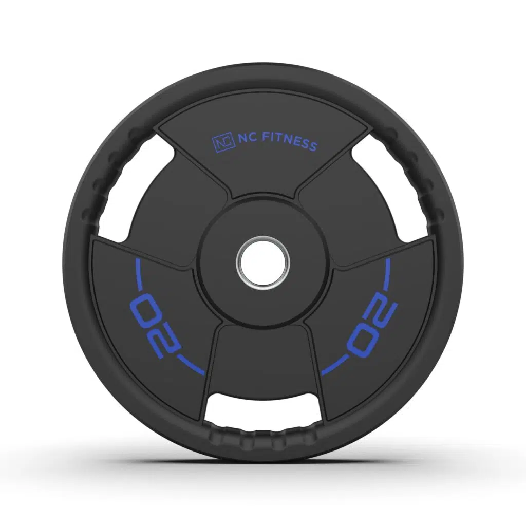 PU Olympic Weight Plate 20kg Pair - Image 2