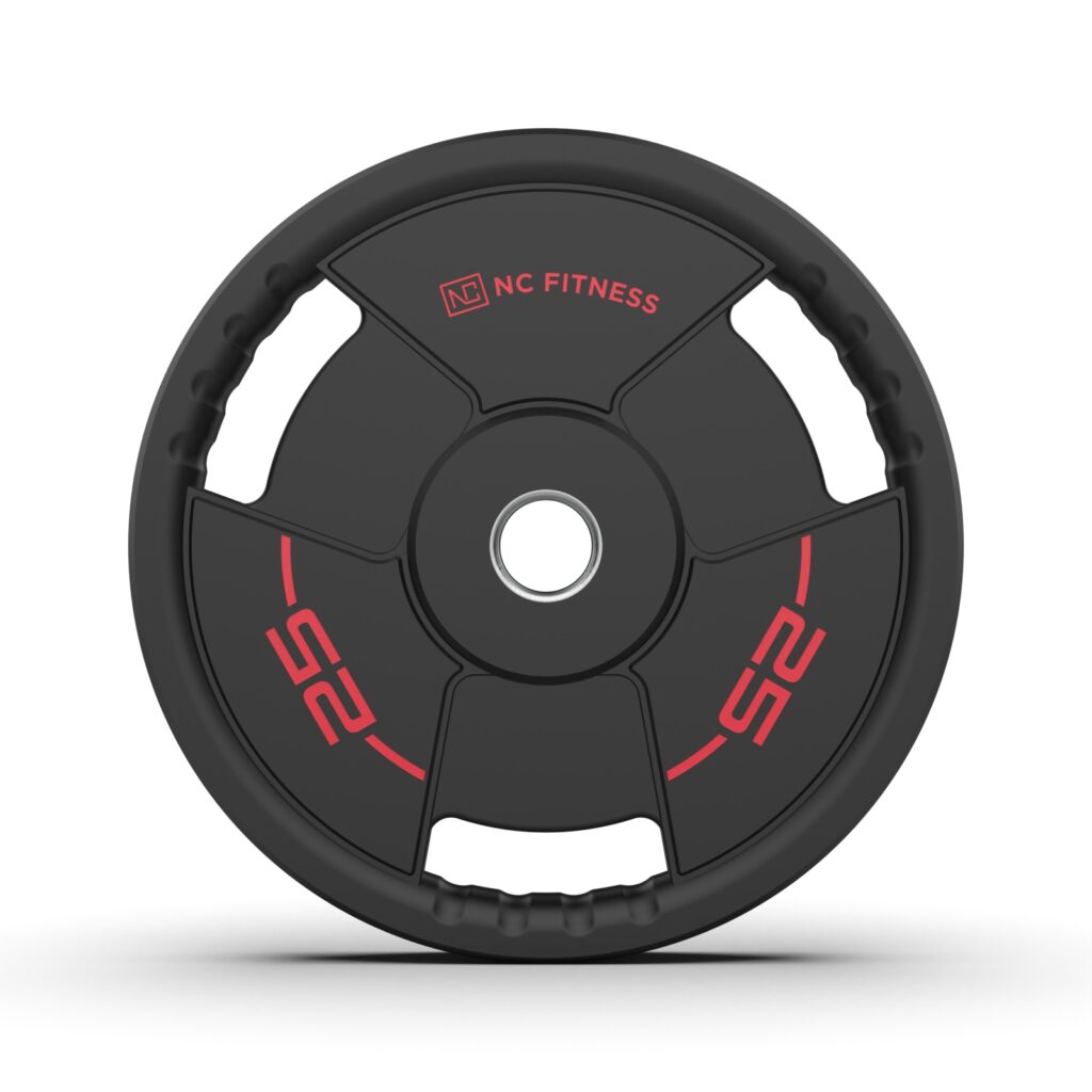 PU Olympic Weight Plates 25kg Pair - Image 2