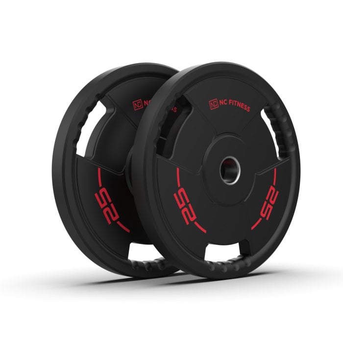 PU Olympic Weight Plates 25kg Pair