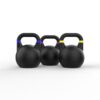 Kettlebell Competition Set in Black 12Kg, 16Kg, 20Kg