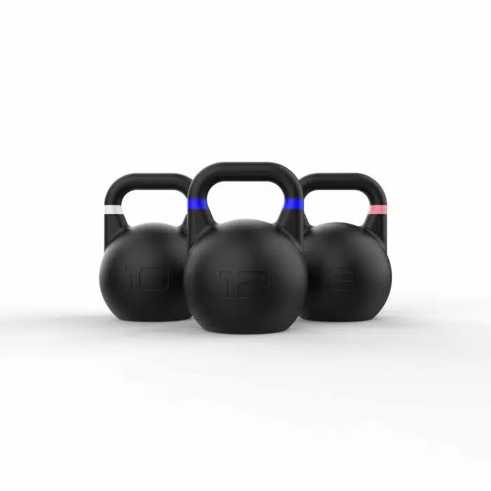 Competition Kettlebell Set in 8kg, 10kg, 12kg Kettlebell Packages NC Fitness Competition Kettlebell Set in 8kg, 10kg, 12kg